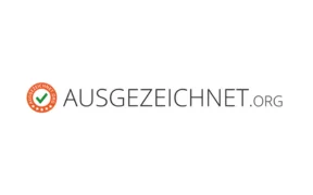 Ausgezeichnet.org-Logo, unabhängiges Bewertungsportal für Unternehmen